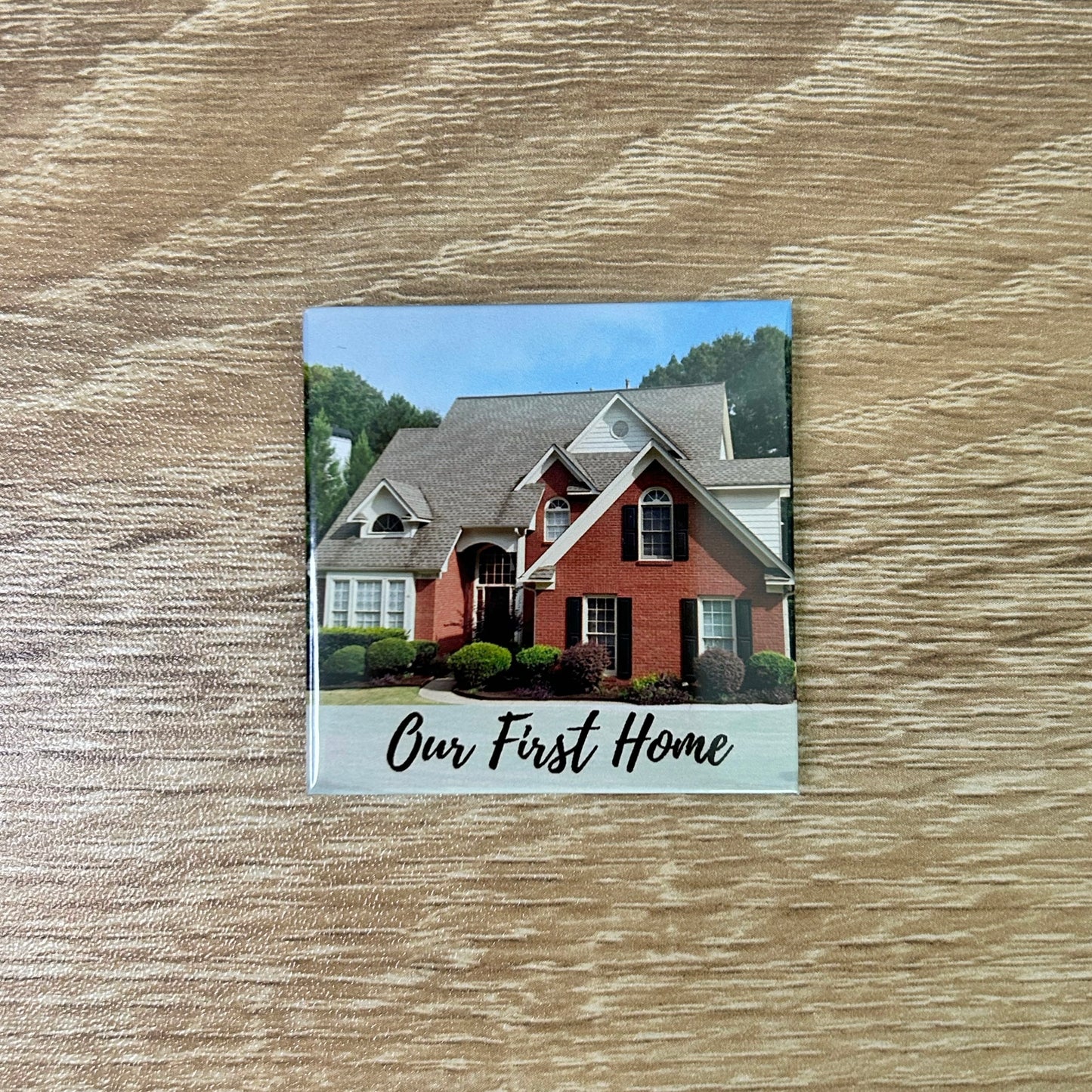 Personalized Our First Home Magnet